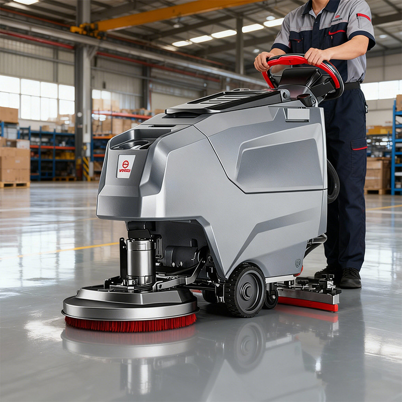 工厂大面积清洁升级｜帕尔普线路器材携手X2E洗地机，5500㎡车间高效省心